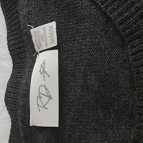 Long Grey Cardigan - Picture 2 of 4